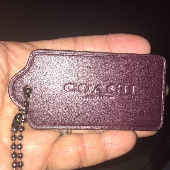 Coach leather hangtag - Picture 6 of 6